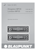 Blaupunkt Kingston-MP-35 - Owners Manual